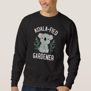 Sweatshirt Jardinier de koala mignon ours koala floral mignon