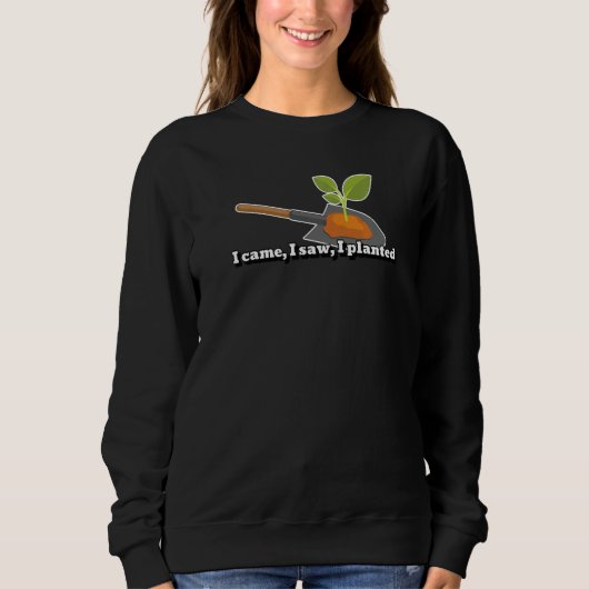 Sweatshirt Jardinier Planter Dans Planter Devis De Planter Sh (Devant)