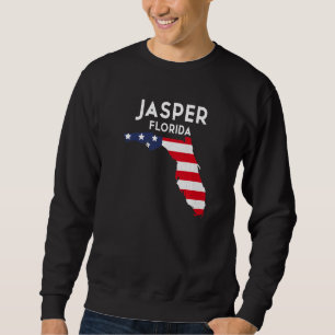 Sweatshirt Jasper Floride États-Unis État Amérique Voyage Flo