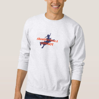 Sweatshirt J'aurais dû être un cou de Toby Keith Cowboy