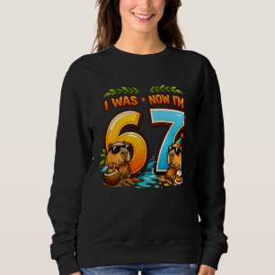 Sweatshirt J'avais 6 ans Maintenant j'ai 7 ans Anniversaire 6