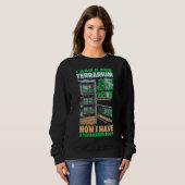 Sweatshirt J'Avais Un Bug Terrarium Bugs Entomologie Insectes (Devant entier)