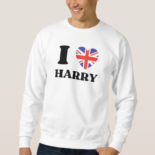 Sweatshirt Je Coeur Harry (Devant)