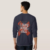 SWEATSHIRT JE DÉTESTE LE DOUBLE VISAGE (Dos entier)