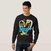 Sweatshirt Je Deviens Un Père Attentionné De Papa (Devant entier)