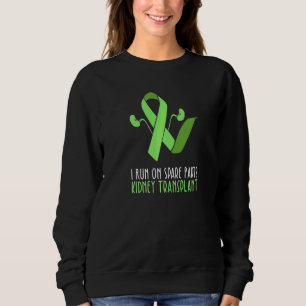 Sweatshirt Je fonctionne avec des pièces de rechange donneur 