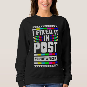 Sweatshirt Je l'ai corrigée dans la publication Vous êtes Bie