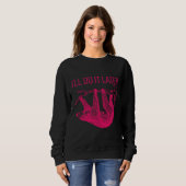 Sweatshirt Je Le Ferai Plus Tard Lazy Sloth (Devant entier)