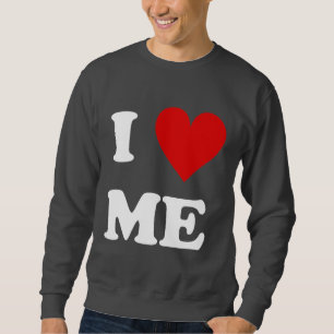 Sweatshirt Je m'aime coeur