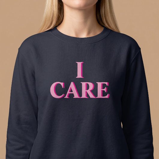 SWEATSHIRT JE ME SOUCIE