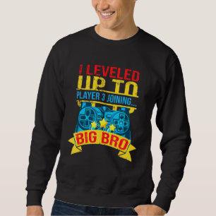 Sweatshirt Je Me Suis Diplômé À Big Bro Player 3 Rejoindre En