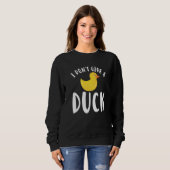 Sweatshirt Je m'en fiche complètement 3 (Devant entier)