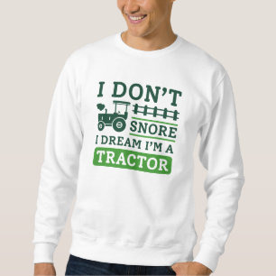 Sweatshirt Je n’ai pas envie d’aimer Je rêve Je suis un tract