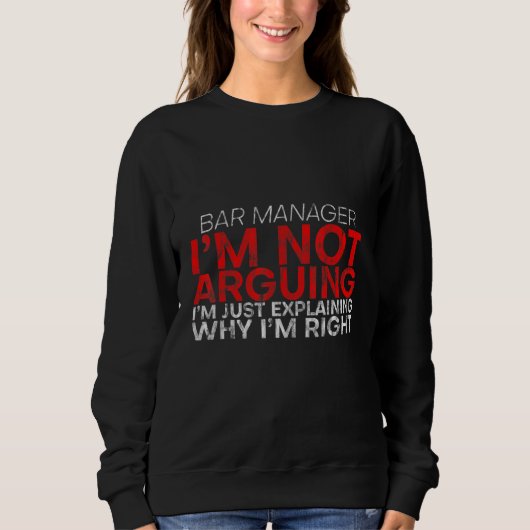Sweatshirt Je n'affirme pas que j'explique juste pourquoi j'a (Devant)