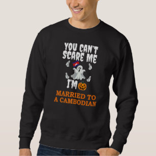 Sweatshirt Je n'ai pas peur de me marier au cambodgien Hallow