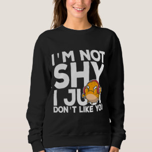 Sweatshirt Je N'Ai Pas Peur Que Je Ne T'Aime Pas Puffer Fish