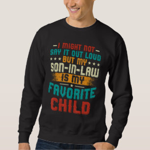 Sweatshirt Je ne le dirai peut-être pas à haute voix, mais mo