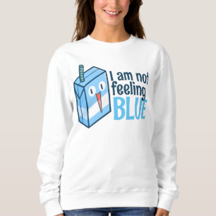 Sweatshirt Je ne me sens pas bleu
