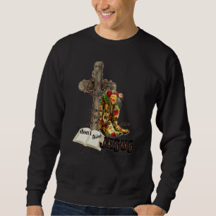 Sweatshirt Je ne pense pas que Jésus le fait de cette façon l