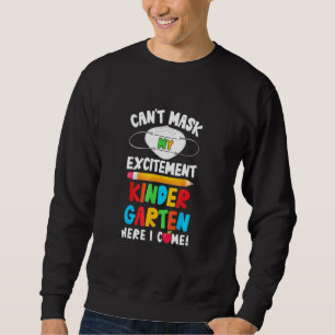 Sweatshirt Je ne peux masquer mon excitation, maternelle, j'a