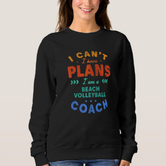 Sweatshirt Je ne peux pas, j'ai des projets Entraîneur de vol