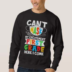 Sweatshirt Je Ne Peux Pas Masquer Mon Excitation Première Ann