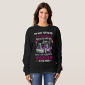 Sweatshirt Je ne suis pas gâté Je suis juste adoré Protected (Devant entier)