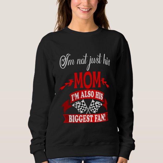 Sweatshirt Je ne suis pas seulement sa maman Je suis aussi so (Devant)
