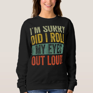 Sweatshirt Je ne suis pas une fille parfaite mais mon père fo
