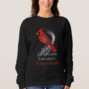 Sweatshirt Je Ne Suis Pas Une Veuve Je Suis Une Femme À Un Ma