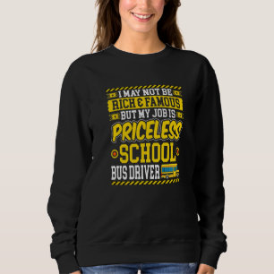 Sweatshirt Je Ne Suis Peut-Être Pas Très Célèbre Mon Travail