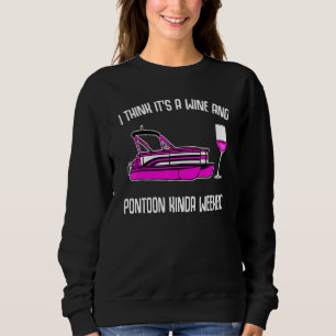 Sweatshirt Je pense que c'est une image gigapixel de vin et d