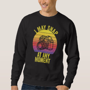 Sweatshirt Je Peux M'Attaquer À N'Importe Quel Moment Retro V