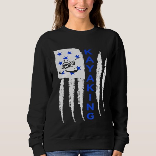 Sweatshirt Je Plais Être Kayak (Devant)