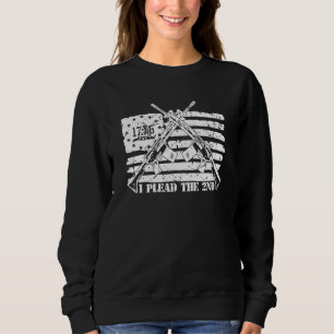 Sweatshirt Je Pousse Le 2E Amendement Pro Gun Ar 15 Rifle Ame