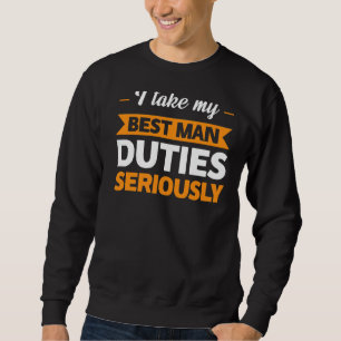 Sweatshirt Je Prends Au Sérieux Mes Devoirs De Besy Man Meill