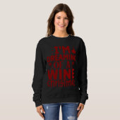 Sweatshirt Je Rêve D'Un Vin Noël 64 (Devant entier)