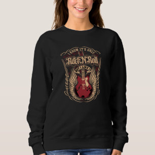 Sweatshirt Je sais que c'est que Rock n Roll