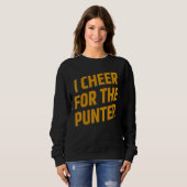 Sweatshirt Je Salue Le Punter (Devant entier)