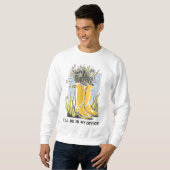 Sweatshirt Je serai dans mon bureau Garden Wellington Boots (Devant entier)