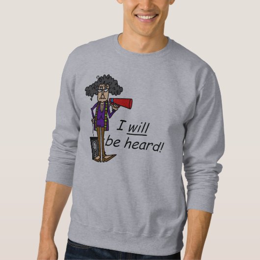 Sweatshirt Je Serai Entendu (Devant)
