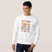Sweatshirt Je suis agriculteur (Devant entier)