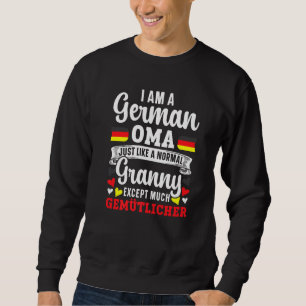 Sweatshirt Je Suis Allemand Oma Grandma Deutschland Allemagne