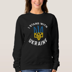 Sweatshirt Je Suis Avec L'Ukraine