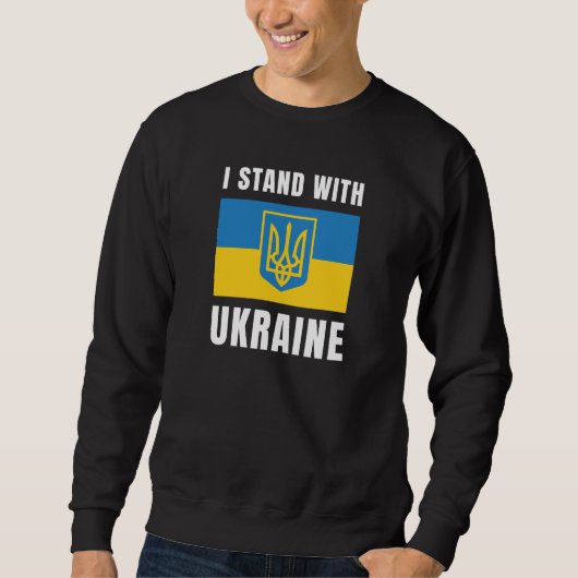 Sweatshirt Je Suis Avec L'Ukraine (Devant)