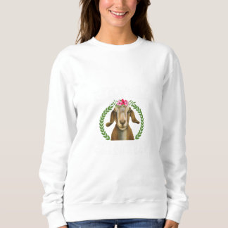 Sweatshirt Je suis cette folle fille qui aime beaucoup les ch
