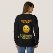 Sweatshirt Je Suis Chaud (Dos entier)