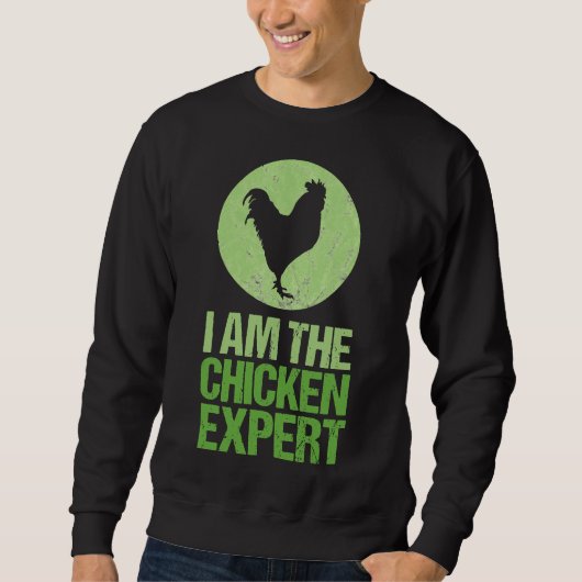 Sweatshirt Je Suis Chicken Ex (Devant)