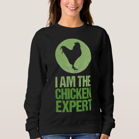 Sweatshirt Je Suis Chicken Ex (Devant)