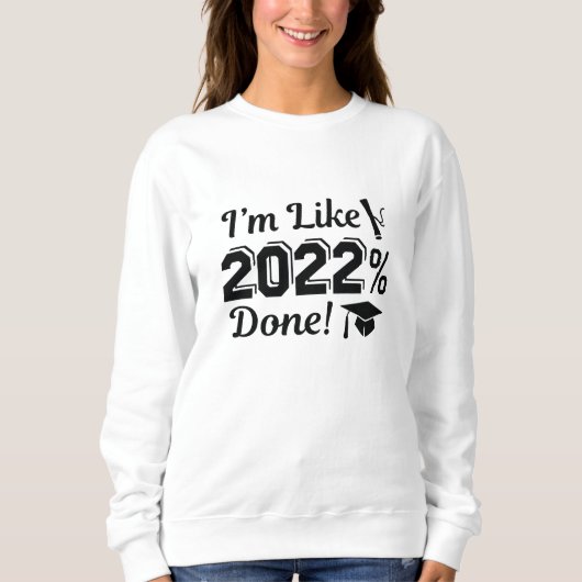 Sweatshirt Je suis comme 2022% fait (Devant)